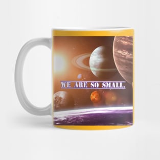 A small piece in Univers Mug